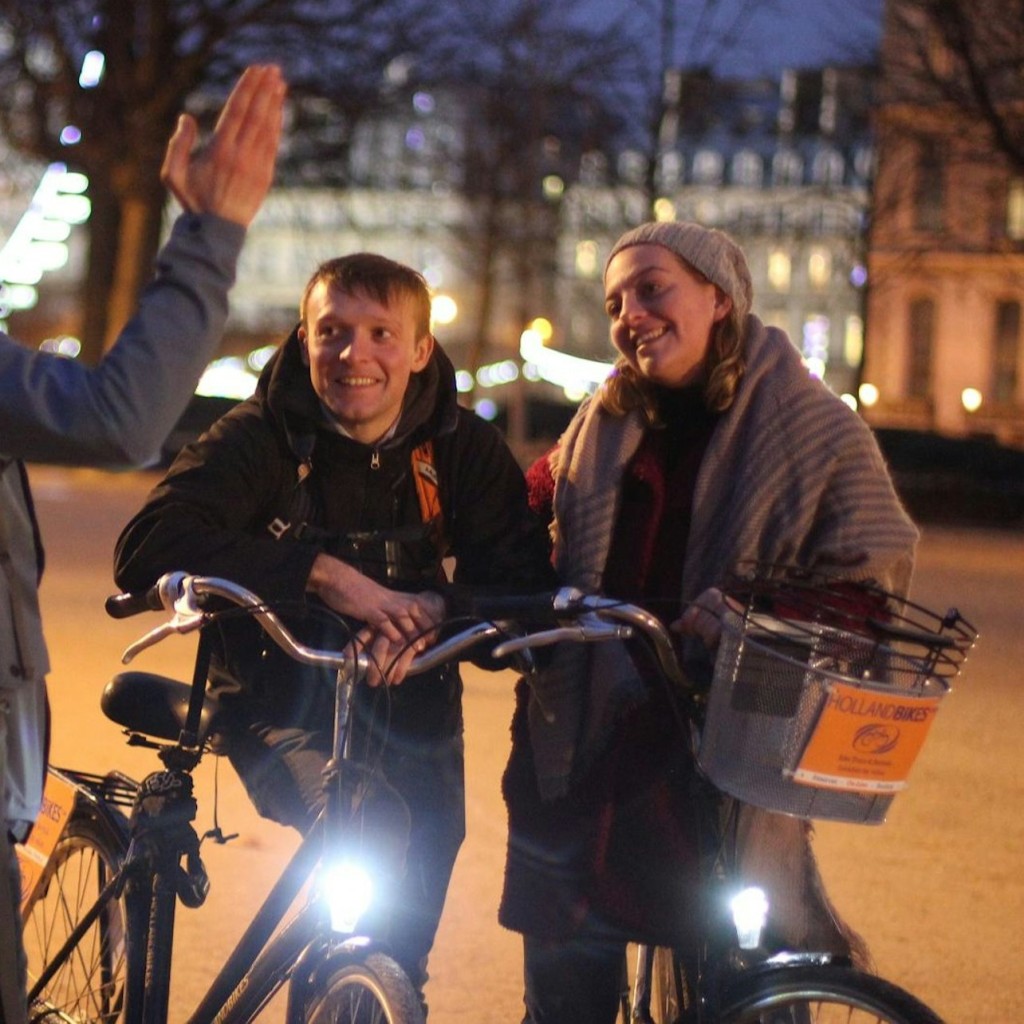 Paris : Visite guidée nocturne à vélo - 1