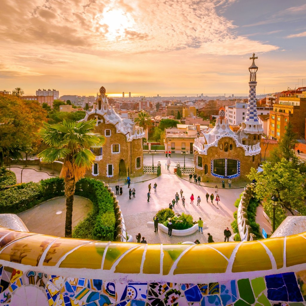 Parque Güell: bilhete de entrada +  tour guiado de 1h e meia - 1