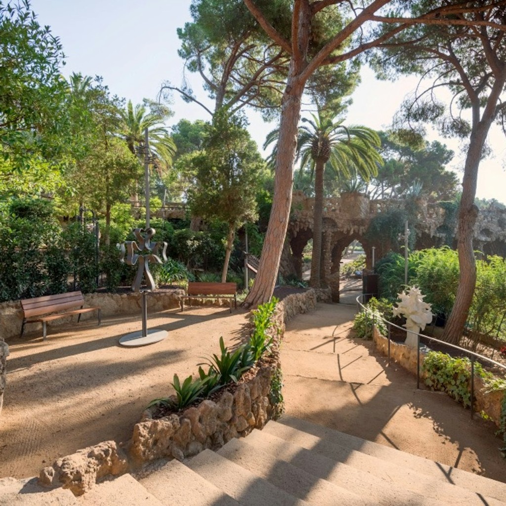 Parque Güell e Museu Casa de Gaudí: Bilhete de entrada + guia de áudio - Carer - 2