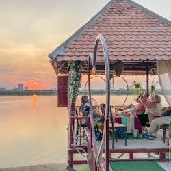 Phnom Penh: Passeio de Vespa pela Ilha da Seda de meio dia + traslados - 2