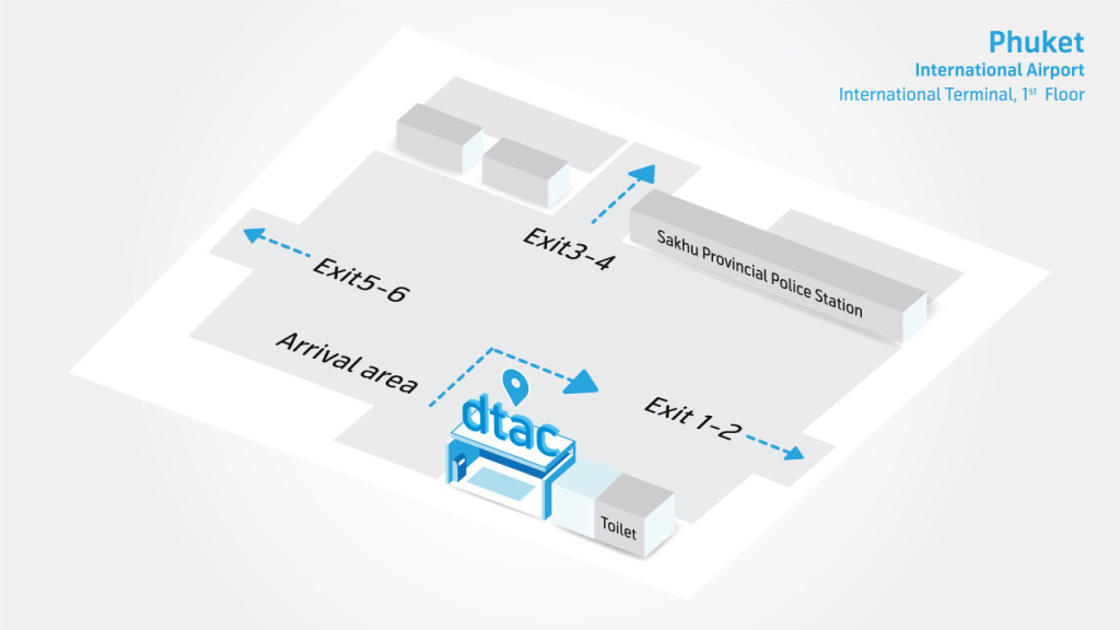 푸켓 4G 심카드 (푸켓 공항 수령) (THB 349 플랜 (50GB) (푸켓공항 픽업)) - 3
