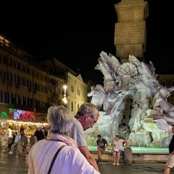 Rome by Night: Guide E-bike Tour with Salami, Cheese and Wine Tasting - 2