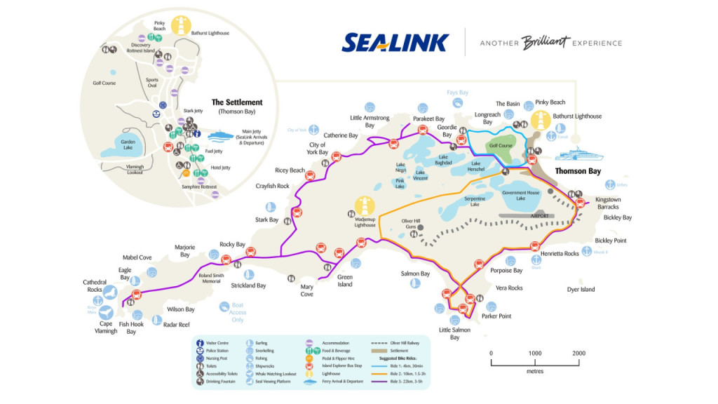 Rottnest Island Bayseeker Bus Tour with Round Trip SeaLink Ferry Transfer (Rottnest Island Bayseeker Bus Tour with Round Trip SeaLink Ferry Transfer (Depart from Fremantle) - 1:45 PM Bayseeker Tour) - 2