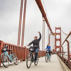 San Francisco: 1-Day Hop-on Hop-off Bus Tour + Bike the Bridge - 2