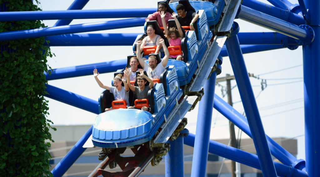 Six Flags Over Texas Ticket (One Day Ticket) - 1