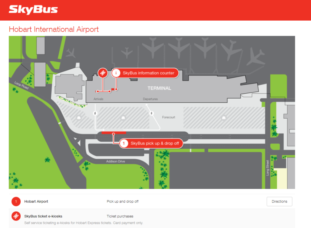 SkyBus Hobart City Express Airport Transfer (One Way between Hobart International Airport and Hobart City Centre) - 2