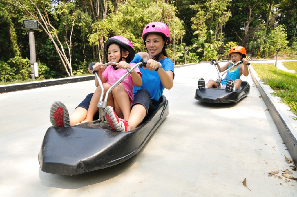 Skyline Luge Singapore Ticket (Skyline Luge Singapore - PEAK Luge and Skyride (Three Rides Each)) - 1