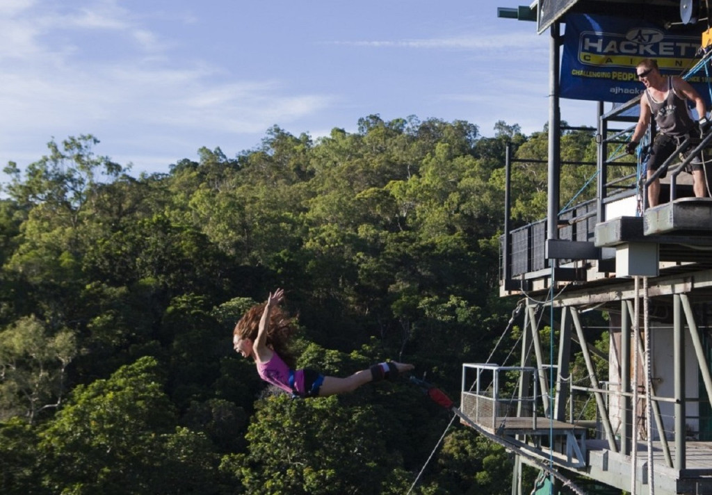 Skypark Cairns by AJ Hackett - Bungy Jump - 2