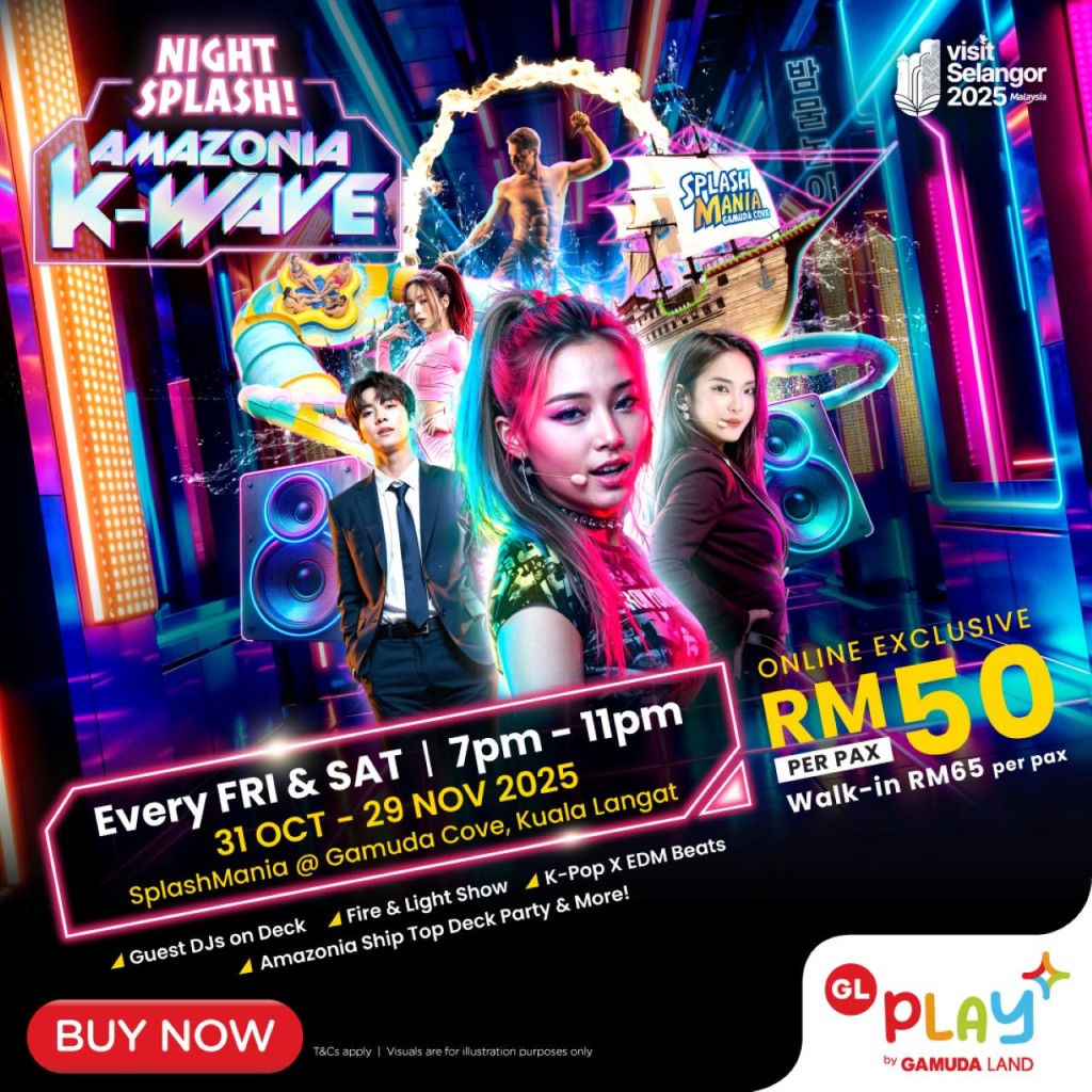 SplashMania Waterpark Ticket in Gamuda Cove (Splash Lane (Admission not included)) - 1