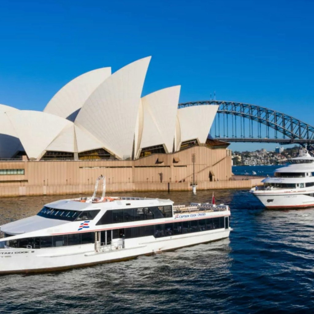 Port de Sydney: Creuer turístic Captain Cook clàssic amb port o coet - 1