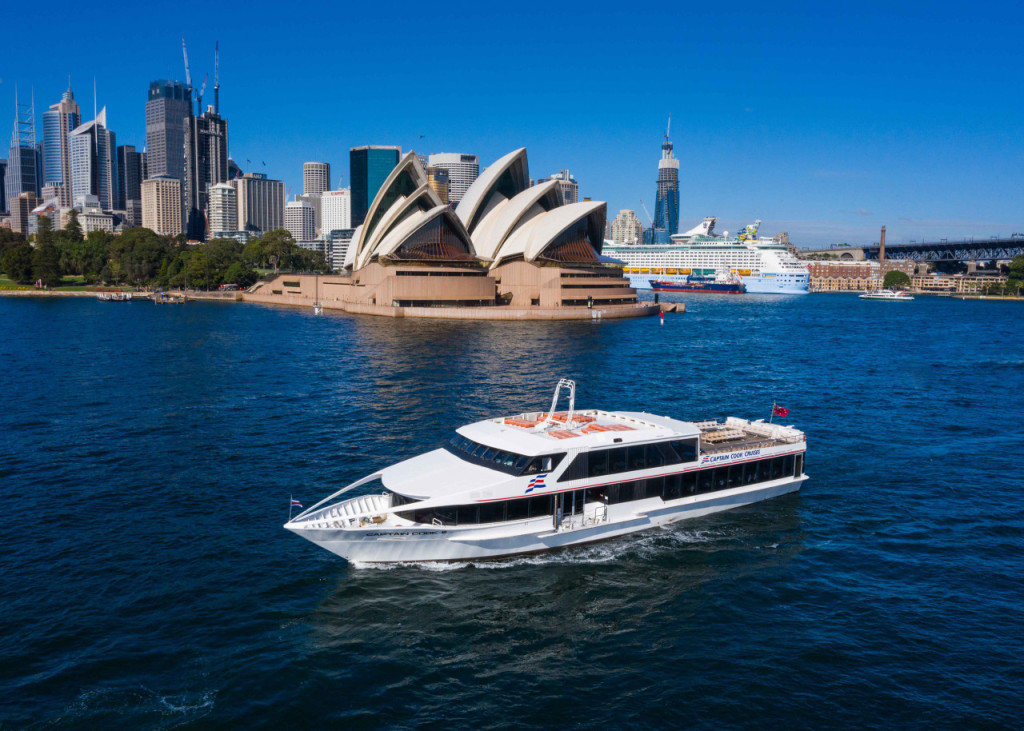 Sydney Harbour High Tea Cruise aboard Captain Cook Cruises (Sydney Harbour High Tea Cruise - 1:30 PM (Darling Harbour Departure)) - 1