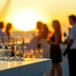 Sydney: Vivid Sydney Captain Cook Sunset or Starlight Dinner Cruise - 2