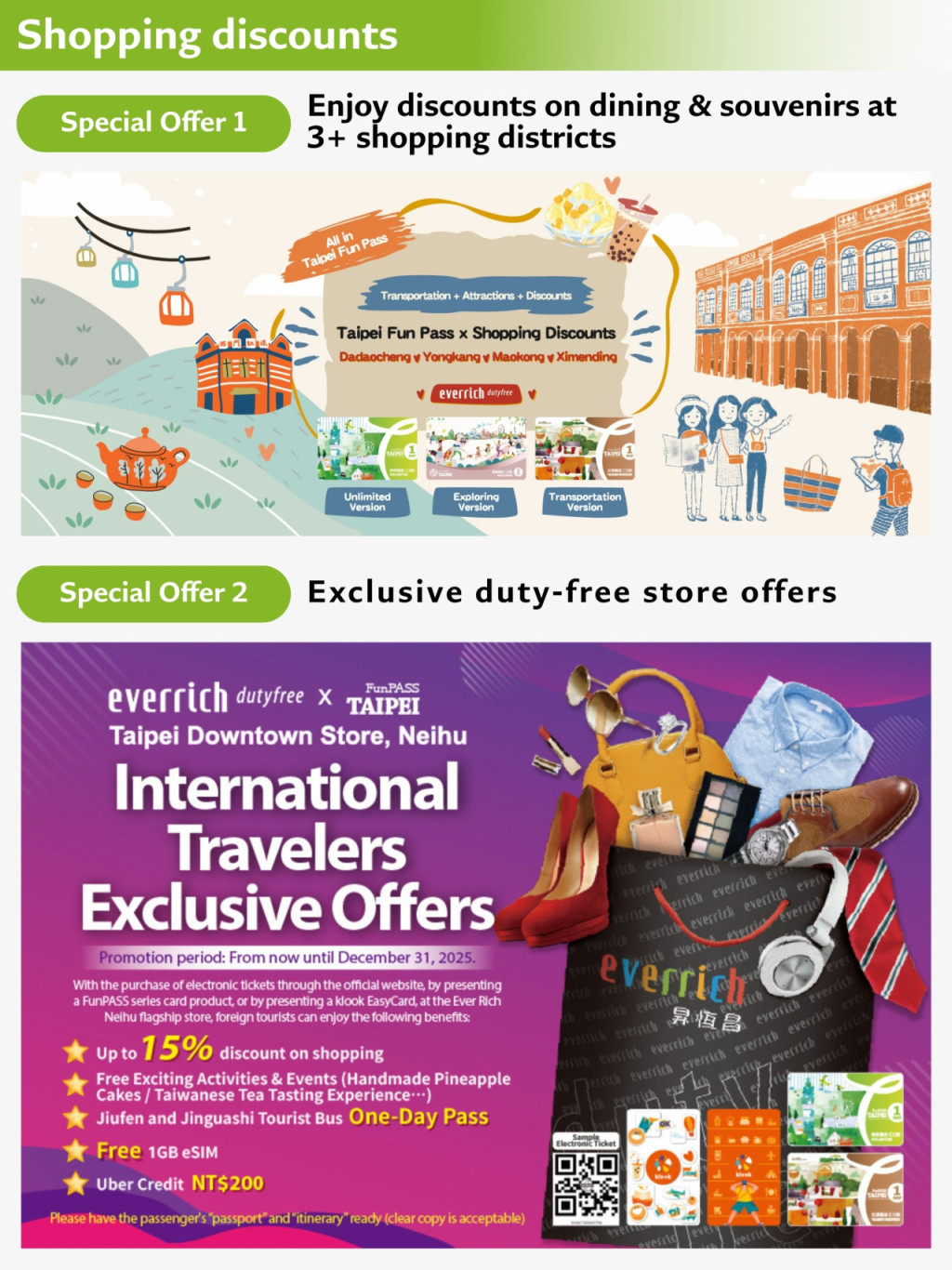 Taipei Unlimited Fun Pass (Unlimited 1-Day Pass) - 2