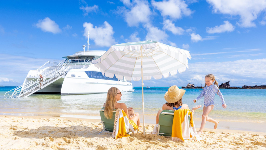 Tangalooma Wrecks & Dolphin Cruise Optional Round transfer from Brisbane City and Gold Coast (Roundtrip Transfer from Brisbane) - 2