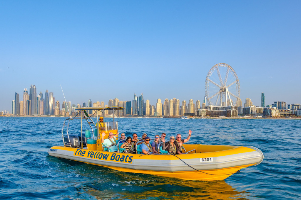 The Yellow Boats Dubai Speedboat Tour (The Yellow Boats Dubai - Atlantis Blast (45 Minutes)) - 2