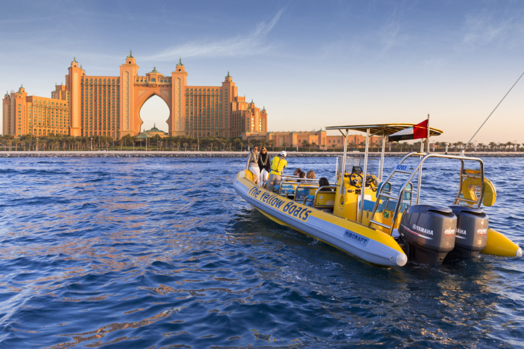 The Yellow Boats Dubai Speedboat Tour (The Yellow Boats Dubai - Atlantis Blast (45 Minutes)) - 3