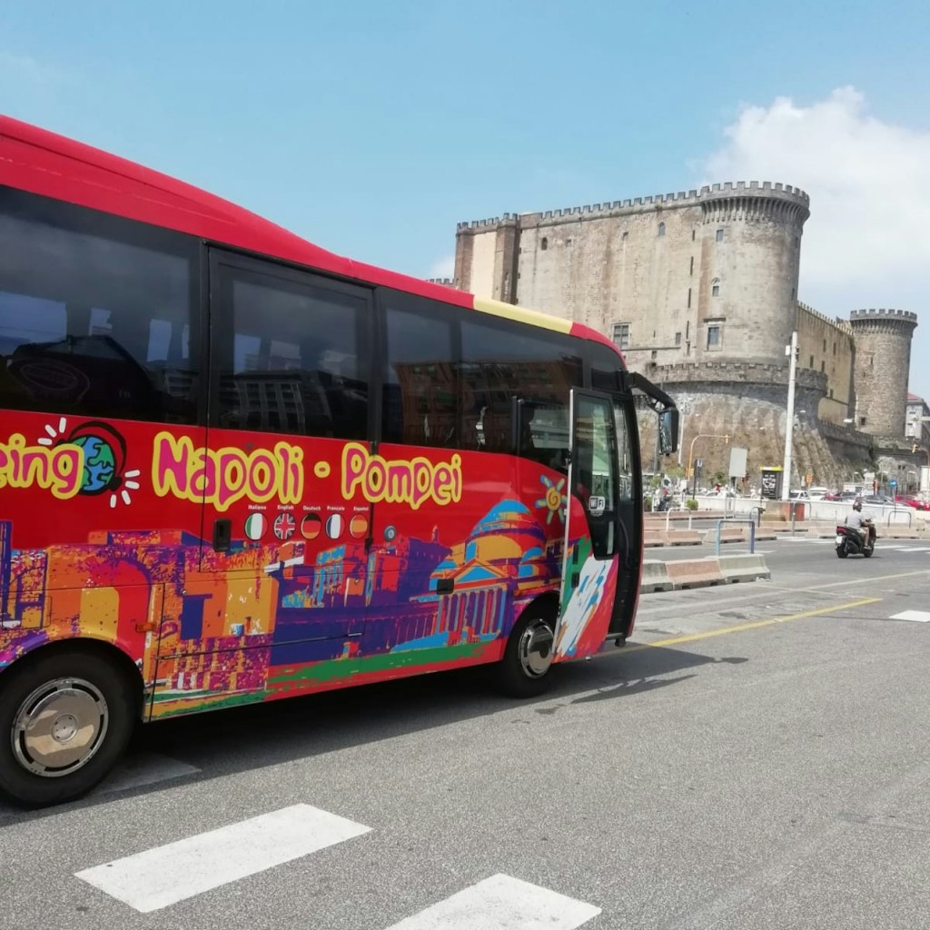 Transportation Only: Roundtrip by Shuttle Bus from Naples to Pompeii - 2nd Race - 3