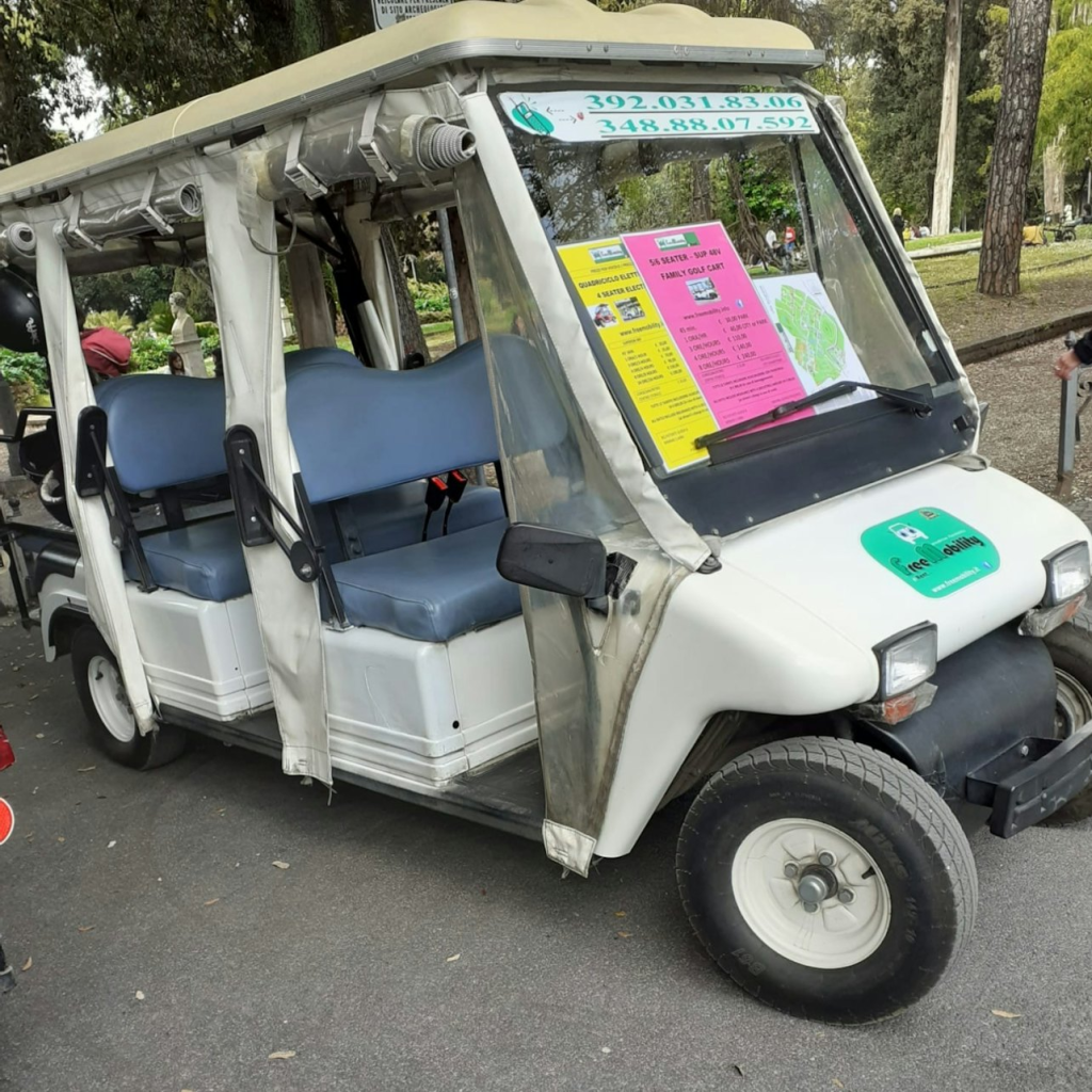 골프 카트로 즐기는 보르게세 공원 투어 - 4-Seat Golf Car - 1 Hour - 1