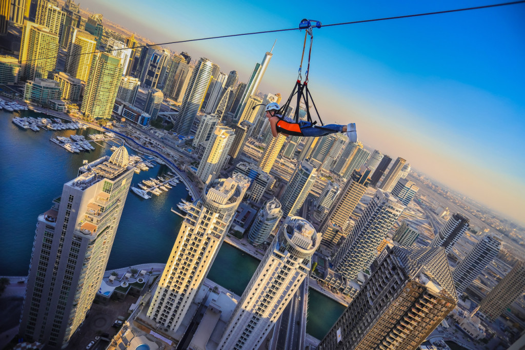 XLine Dubai Marina Zipline (Young Adventurer) - 2
