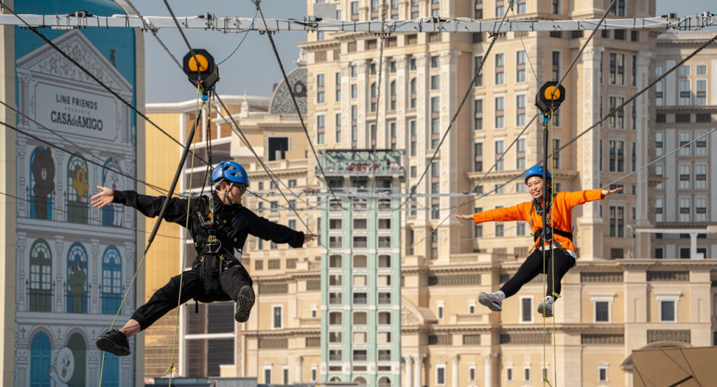 ZIPCITY Macau Zipline Ticket (Zipline and Challenge Jump Package) - 1